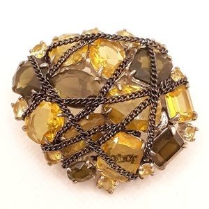 Stella & Dot “After the Rain” Vintage Brooch